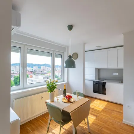 Elegant Tour As Gilly With A Balcony And Open Views In The Center Ljubljana